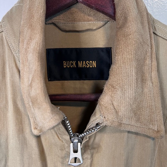 Buck Mason Tan Military Jacket - Picture 3 of 6